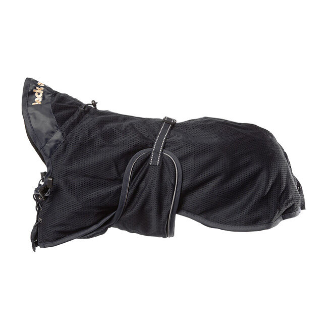 Back on Track Mesh Dog Coat - Black image number null