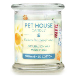 Pet House Candle Jar - Sunwashed Cotton