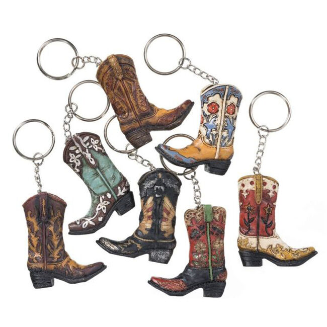 Tough1 Cowboy Boot Keychain - Assorted image number null