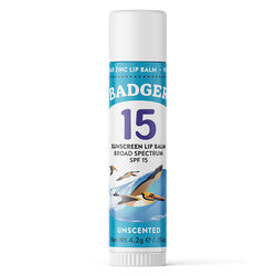Badger Mineral Sunscreen Lip Balm - SPF 15 - 0.15 oz