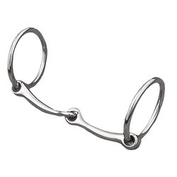 Weaver All Purpose Ring Snaffle Bit with 2-1/2" Rings