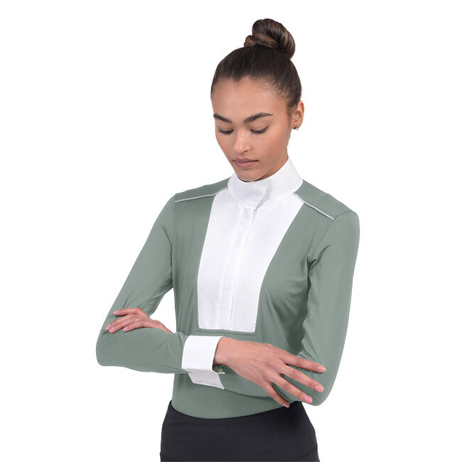 Chestnut Bay Women's SkyCool Liberty Show Shirt - Sage image number null