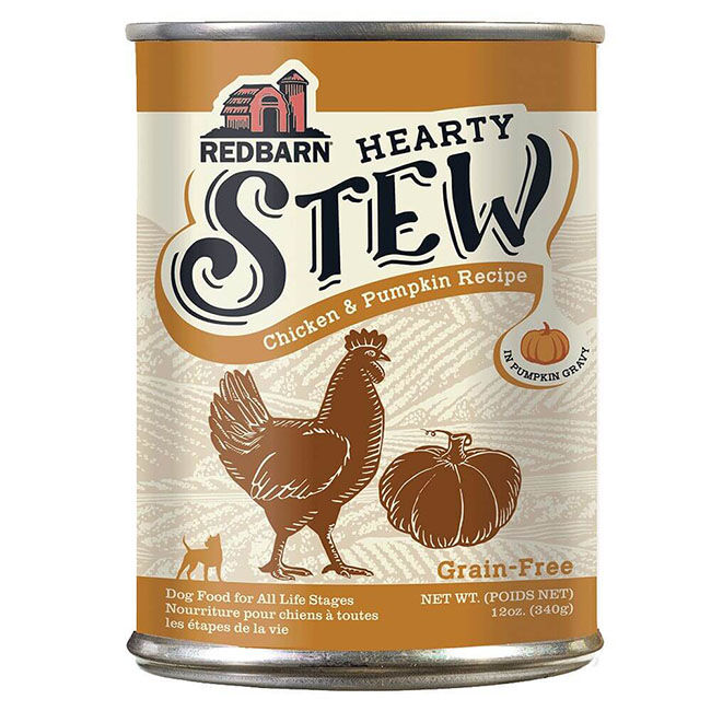 RedBarn Hearty Stew Dog Food - Chicken & Pumpkin Recipe - 12 oz image number null