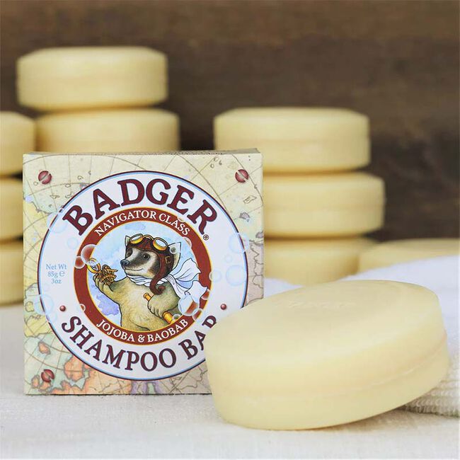 Badger Shampoo Bar - 3 oz image number null
