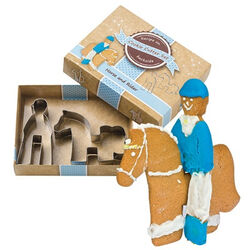 Kelley and Company Horse & Rider Cookie Cutter Set