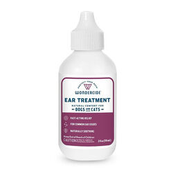 Wondercide Natural Ear Treatment for Dogs & Cats with Natural Essential Oils - 2 oz