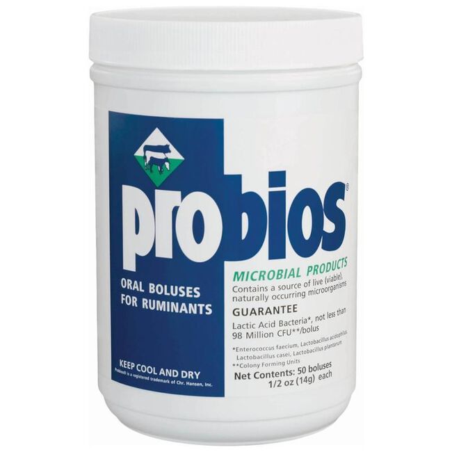 Vet's Plus Probios Oral Boluses for Ruminants image number null