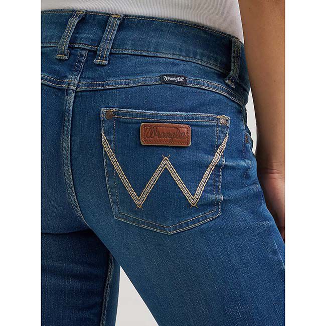 Wrangler Women's Retro Mae Mid-Rise Bootcut Jeans - Vivianna image number null