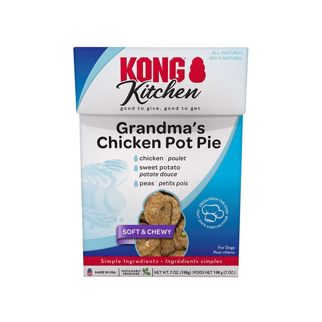 KONG Kitchen Soft & Chewy Treats - Grandma's Chicken Pot Pie image number null