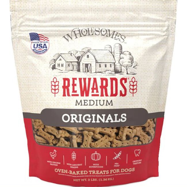 Wholesomes Rewards Oven-Baked Dog Biscuits - Originals image number null