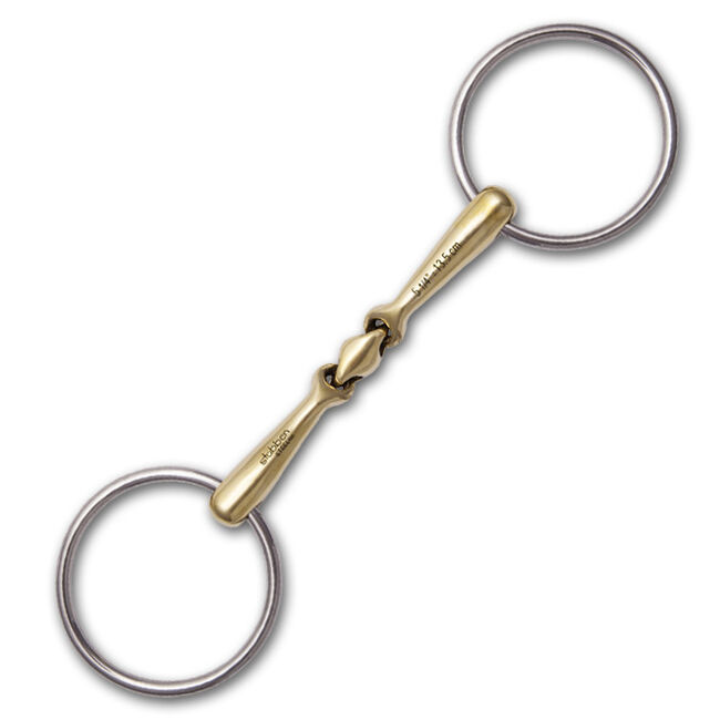 Stubben Quick Contact Loose Ring Snaffle Bit image number null