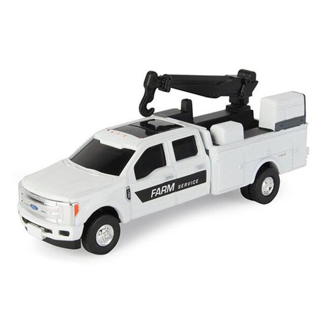 TOMY 1:64 Ford F-350 Farm Service Truck Toy image number null