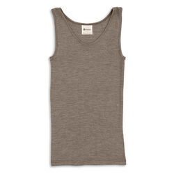 Engel Women's Wool/Silk Blend Tank Top - Walnut