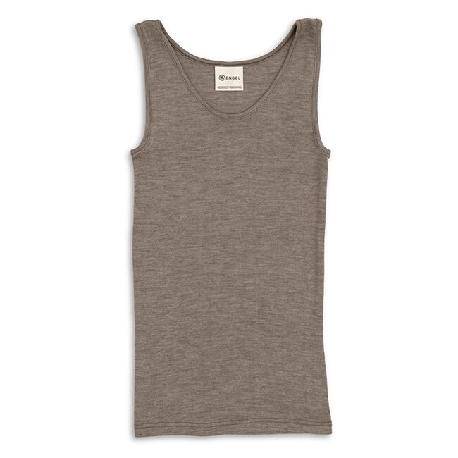 Engel Women's Wool/Silk Blend Tank Top - Walnut image number null