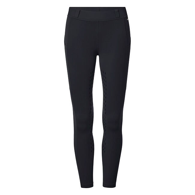 Kerrits Kids' Coolcore Silicone Full Leg Riding Tech Tight - Black image number null