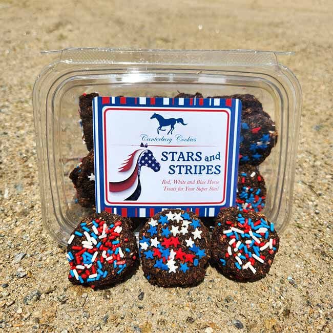 Canterbury Cookies Horse Treats - Stars & Stripes - 24 oz image number null