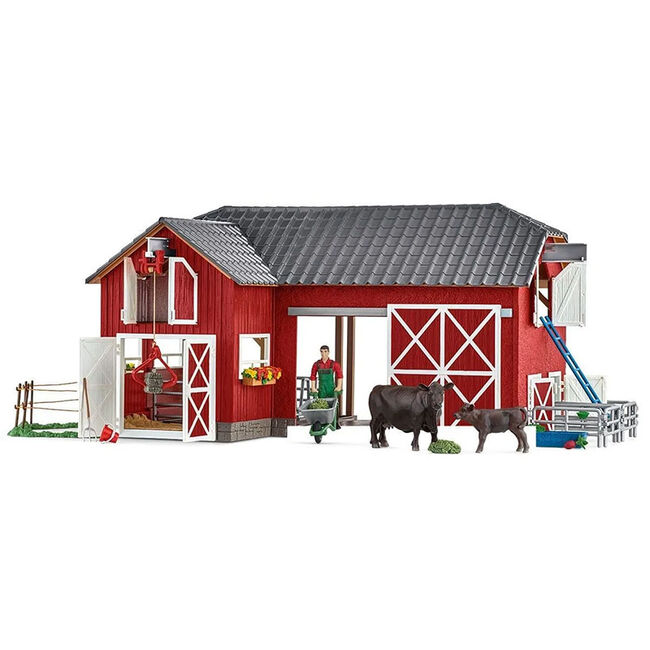 Schleich Large farm with Black Angus Kids' Toy image number null