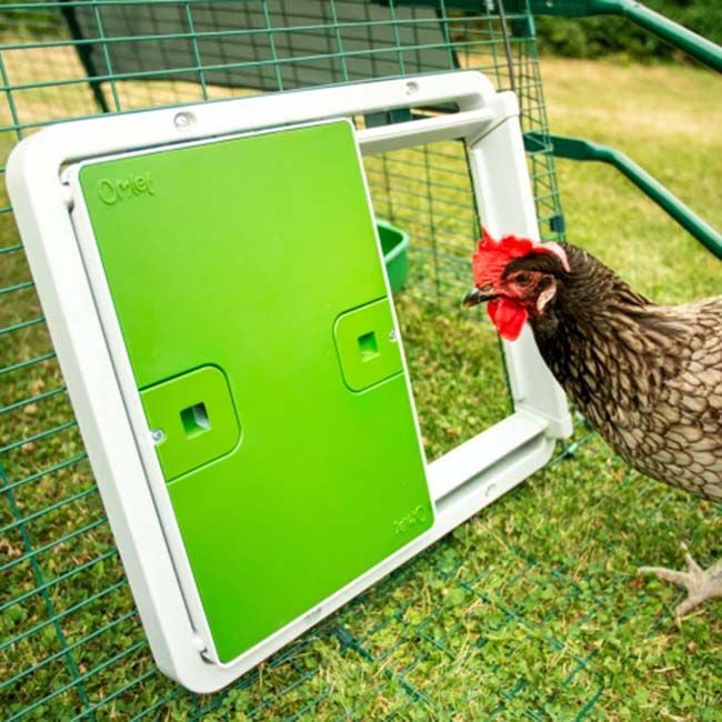 Omlet Smart Automatic Chicken Coop Door with Wi-Fi - Green image number null
