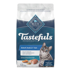 Blue Buffalo Tastefuls Indoor Cat Food - Chicken & Brown Rice Recipe