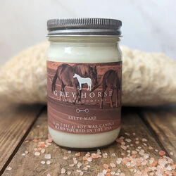 Grey Horse Candle Company Jar - Salty Mare