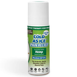 Hempvana Cold As Ice Clear Pain Relief Roll-On Gel 2.5 oz