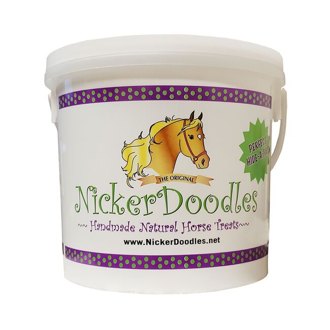 Nicker Doodles Natural Handmade Gourmet Horse Treats - 5lb Bucket image number null