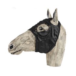 Jacks Lace On Cup Blinker Hood Less Ears - Black