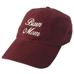 Stirrups Clothing Barn Mom Cap - Garnet