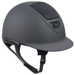 IRH Equestrian XLT Helmet - Black Matte with Black Matte Frame