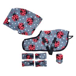 Crafty Ponies Toy Snuggle Rug Set - Ladybug