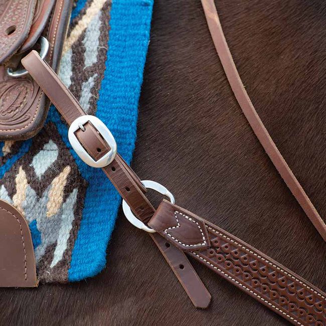 Weaver Equine Synergy Hand-Tooled Mayan Breast Collar image number null