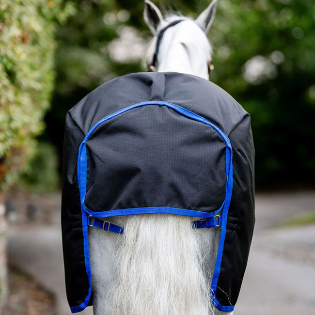 Horseware Amigo Ripstop 900D Turnout (0g Light) - Black/Classic Blue image number null