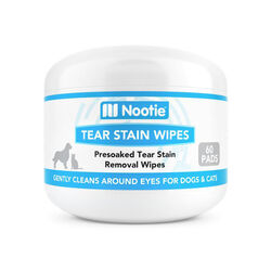 Nootie Tear Stain Wipes for Dogs & Cats - 60 Wipes