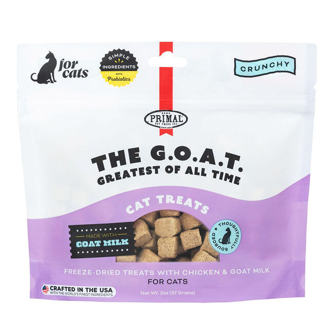 Primal The G.O.A.T. Cat Treats - Chicken & Goat Milk image number null