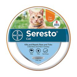 Seresto Flea & Tick Collar for Cats - 8-Month Protection