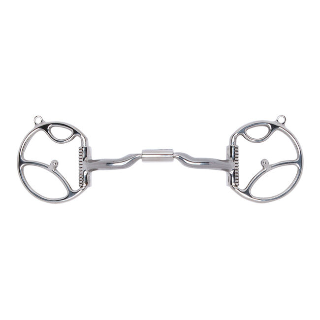 Myler Western Dee with Hooks and Low Port Comfort Snaffle MB 04 image number null