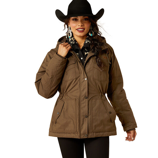 Ariat Women's Grizzly 2.0 Parka - Banyan Bark - Closeout image number null