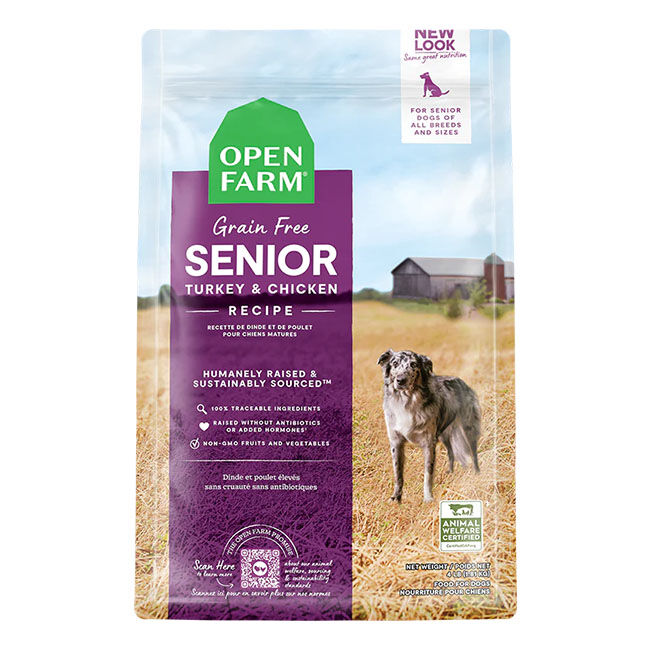 Open Farm Grass-Fed Dry Senior Dog Food image number null