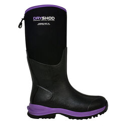 Dryshod Women's Legend MXT High Boots - Black/Purple