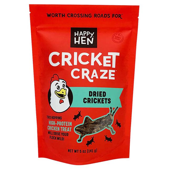 Happy Hen Cricket Craze - Dried Crickets image number null