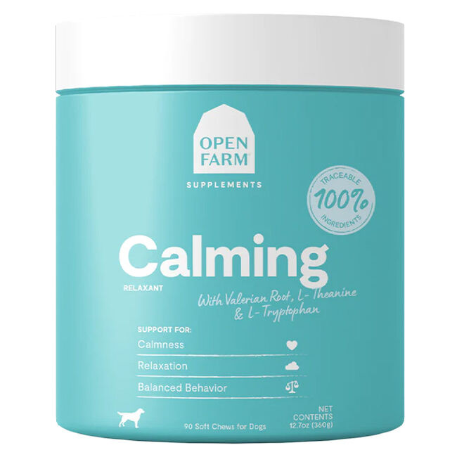 Open Farm Calming Supplement Chews for Dogs image number null