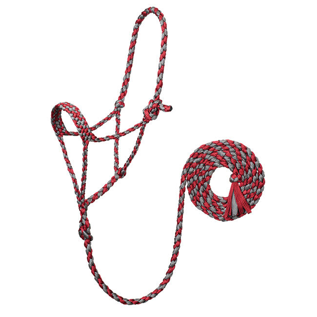 Weaver Equine Braided Rope Halter with 10' Lead image number null