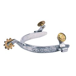 Weaver Engraved Band Roping Spur
