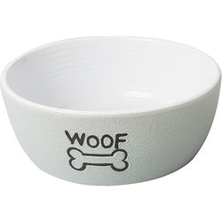 Spot Nantucket Woof Dog Dish