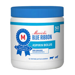 Merrick's Blue Ribbon Aspirin Bolus - 50-Count