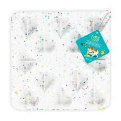 Messy Mutts Silicone Bake & Freeze Heart-Shaped Treat Making Mold - Confetti