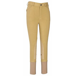 TuffRider Boy's Patrol Light Knee Patch Breeches - Light Tan