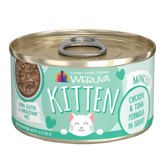 Weruva Kitten Food - Chicken & Tuna Formula in Gravy - 3 oz image number null