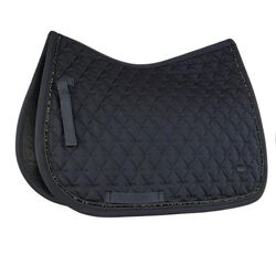 Horze Noir All Purpose Saddle Pad with Pearls