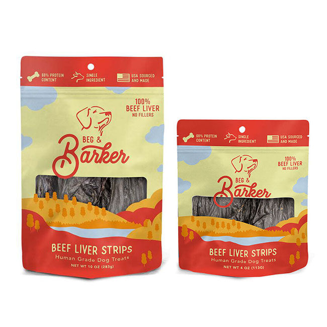 Beg & Barker Beef Liver Strips image number null